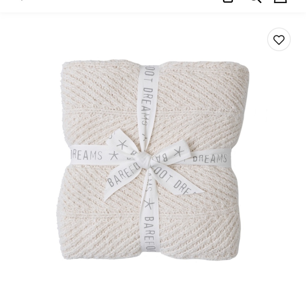 Barefoot dreams blanket